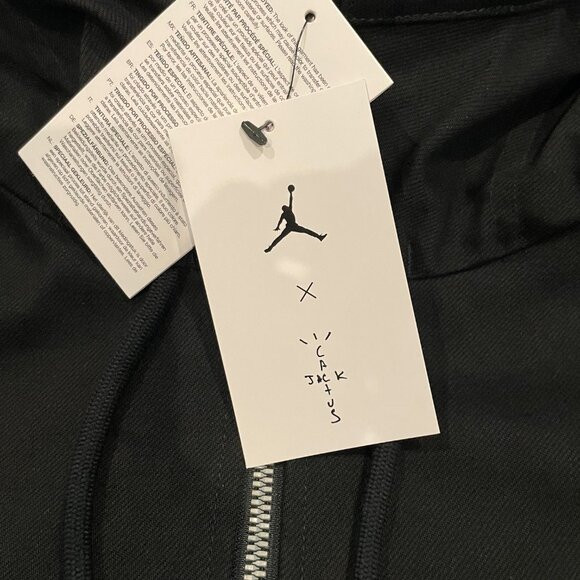 NWT Travis Scott Cactus Jack x Nike Mens Black jacket Size XXL $350 Jordan - Picture 3 of 13